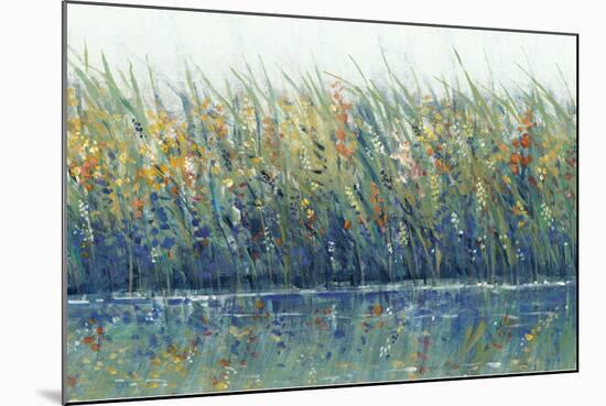 Wildflower Reflection I-Tim OToole-Mounted Art Print