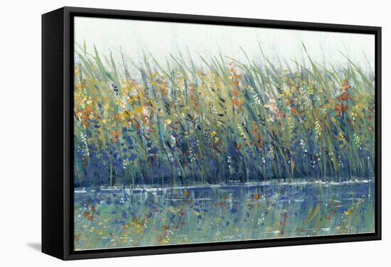 Wildflower Reflection I-Tim OToole-Framed Stretched Canvas