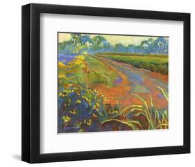 Wildflower Road-Karen Mathison Schmidt-Framed Art Print