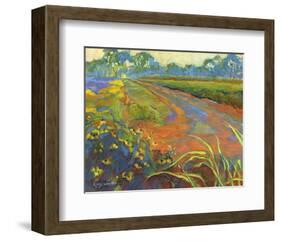 Wildflower Road-Karen Mathison Schmidt-Framed Art Print