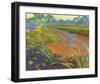 Wildflower Road-Karen Mathison Schmidt-Framed Art Print