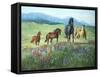 Wildflower Trail-Claire Goldrick-Framed Stretched Canvas