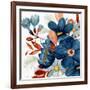 Wildflower View  2-Kimberly Allen-Framed Art Print