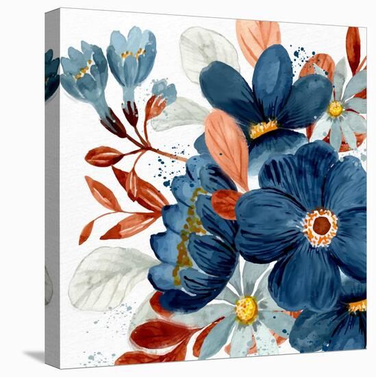 Wildflower View  2-Kimberly Allen-Stretched Canvas