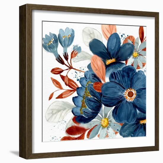 Wildflower View  2-Kimberly Allen-Framed Art Print