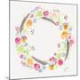 Wildflower Wreath 2-Beverly Dyer-Mounted Art Print