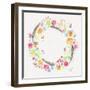 Wildflower Wreath 2-Beverly Dyer-Framed Art Print