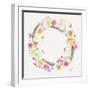 Wildflower Wreath 2-Beverly Dyer-Framed Art Print