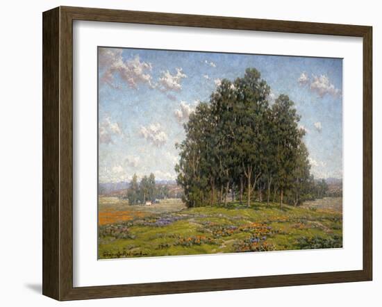 Wildflowers and Eucalyptus-Granville Redmond-Framed Art Print
