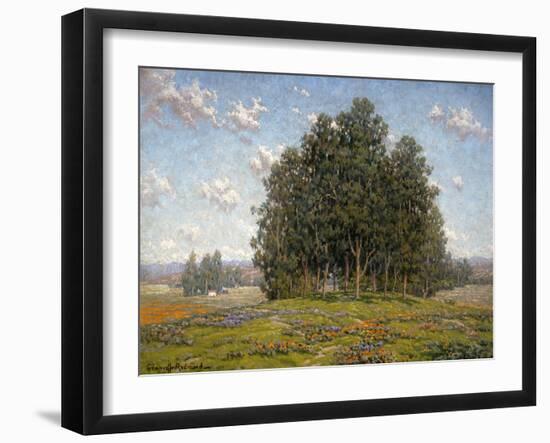 Wildflowers and Eucalyptus-Granville Redmond-Framed Art Print