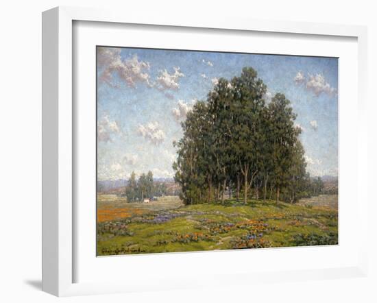 Wildflowers and Eucalyptus-Granville Redmond-Framed Art Print