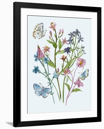 Wildflowers Arrangements I-Melissa Wang-Framed Art Print