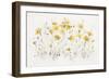 Wildflowers I Bright Yellow-Lisa Audit-Framed Art Print