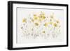 Wildflowers I Bright Yellow-Lisa Audit-Framed Art Print