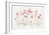 Wildflowers I Pink-Lisa Audit-Framed Art Print