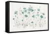 Wildflowers I Turquoise-Lisa Audit-Framed Stretched Canvas