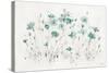 Wildflowers I Turquoise-Lisa Audit-Stretched Canvas