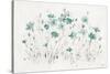 Wildflowers I Turquoise-Lisa Audit-Stretched Canvas