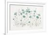 Wildflowers I Turquoise-Lisa Audit-Framed Art Print