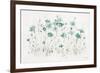 Wildflowers I Turquoise-Lisa Audit-Framed Art Print