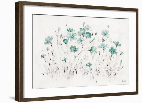 Wildflowers I Turquoise-Lisa Audit-Framed Art Print