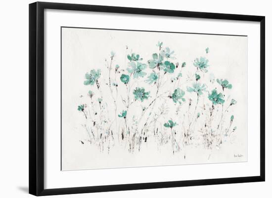 Wildflowers I Turquoise-Lisa Audit-Framed Art Print