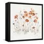 Wildflowers II Orange-Lisa Audit-Framed Stretched Canvas