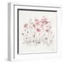 Wildflowers II Pink-Lisa Audit-Framed Art Print