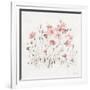 Wildflowers II Pink-Lisa Audit-Framed Art Print