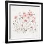 Wildflowers II Pink-Lisa Audit-Framed Art Print