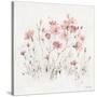 Wildflowers II Pink-Lisa Audit-Stretched Canvas