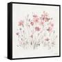 Wildflowers II Pink-Lisa Audit-Framed Stretched Canvas