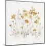 Wildflowers II Yellow-Lisa Audit-Mounted Art Print