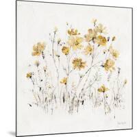 Wildflowers II Yellow-Lisa Audit-Mounted Art Print