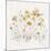 Wildflowers II Yellow-Lisa Audit-Mounted Art Print