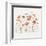 Wildflowers III Orange-Lisa Audit-Framed Art Print