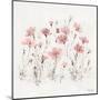 Wildflowers III Pink-Lisa Audit-Mounted Art Print