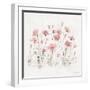 Wildflowers III Pink-Lisa Audit-Framed Art Print