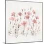 Wildflowers III Pink-Lisa Audit-Mounted Art Print