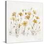 Wildflowers III Yellow-Lisa Audit-Stretched Canvas