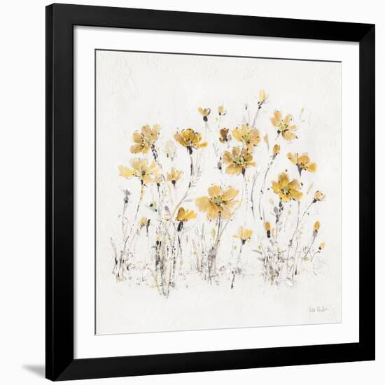 Wildflowers III Yellow-Lisa Audit-Framed Art Print