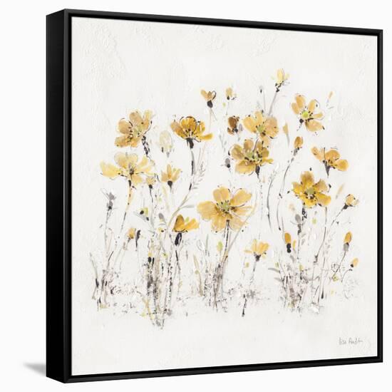 Wildflowers III Yellow-Lisa Audit-Framed Stretched Canvas