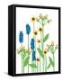 Wildflowers III-Jen Bucheli-Framed Stretched Canvas