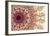 Wildflowers Mandala-null-Framed Art Print