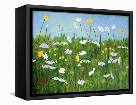Wildflowers of Finland-Herb Dickinson-Framed Stretched Canvas