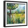 Wildflowers v2-Jeanette Vertentes-Framed Art Print