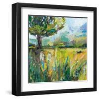 Wildflowers v2-Jeanette Vertentes-Framed Art Print