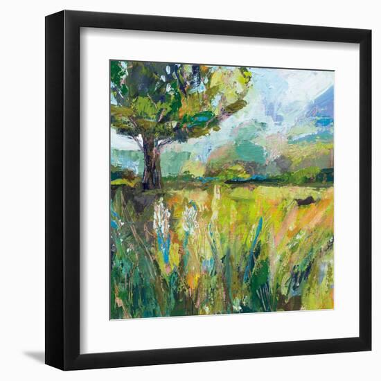 Wildflowers v2-Jeanette Vertentes-Framed Art Print