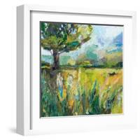 Wildflowers v2-Jeanette Vertentes-Framed Art Print