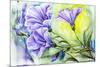 Wildflowers. Watercolor Painting-Valenty-Mounted Art Print